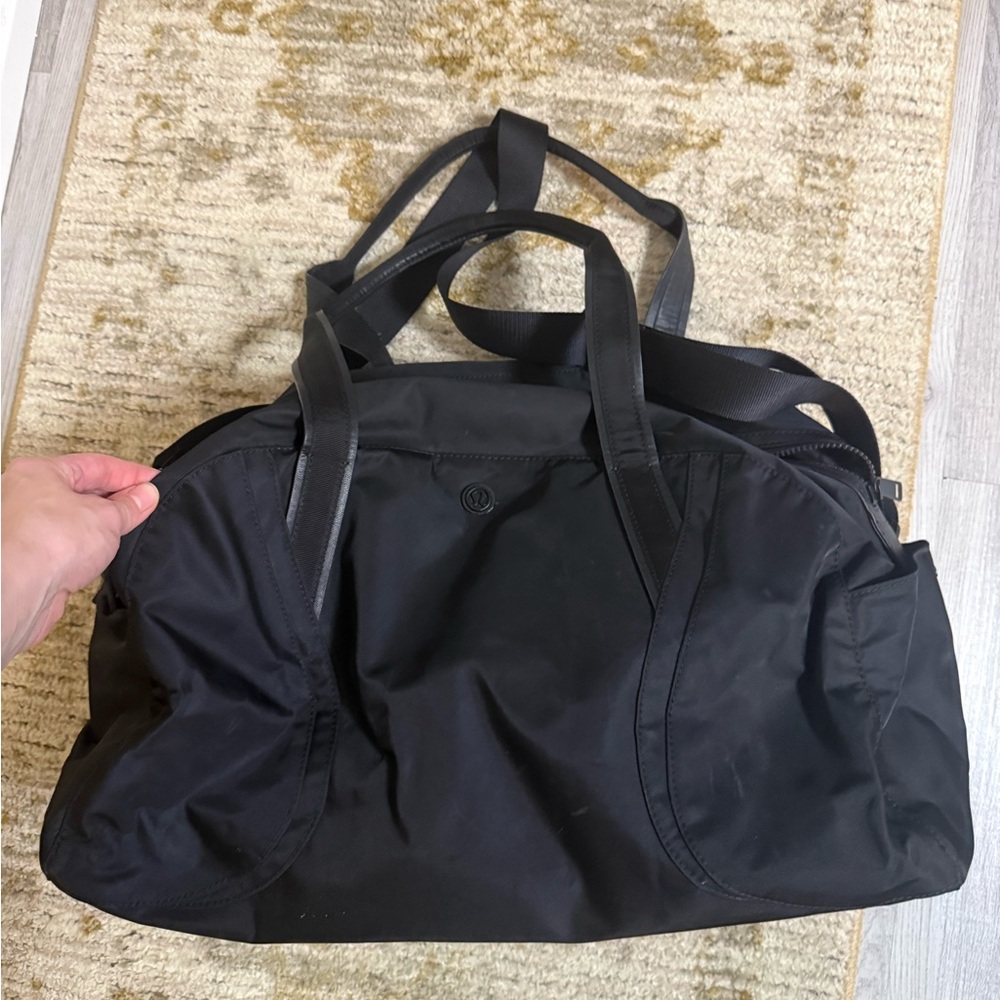 Black Lululemon Duffle Bag